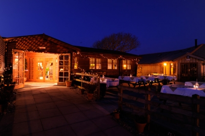 Trevaskis Farm at night