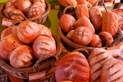 Freshly baked breads