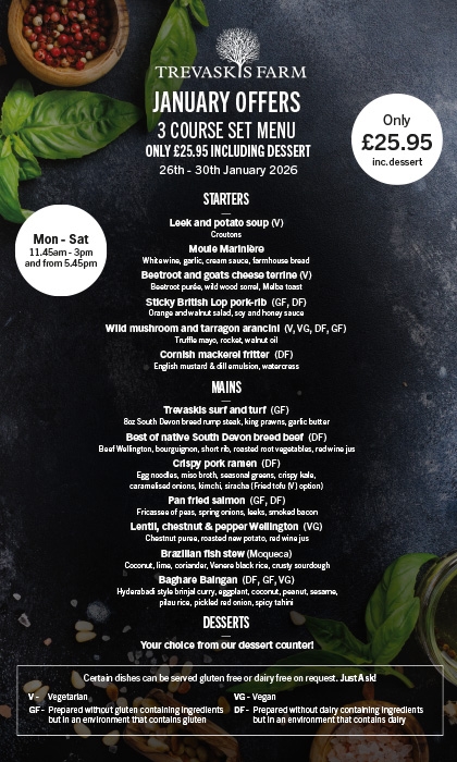 January Specials 2026 Earlybird