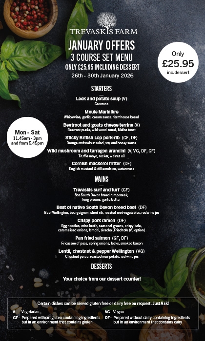 January Specials 2026 Earlybird