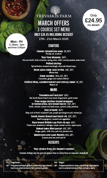 March Specials 2025 Earlybird