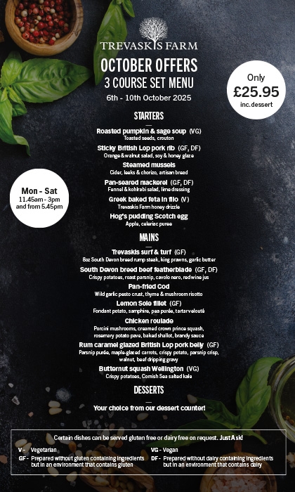 October Specials Earlybird 2025