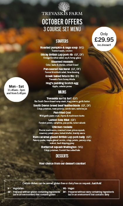 October Specials 2025