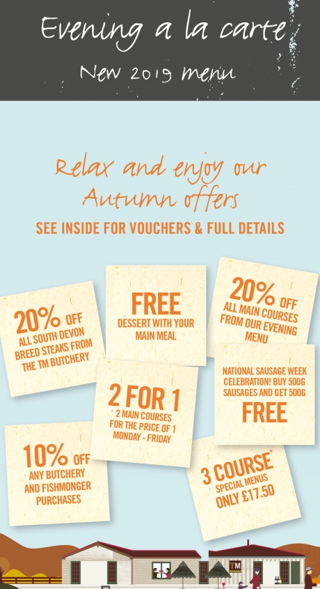 Autumn Offers 2019!